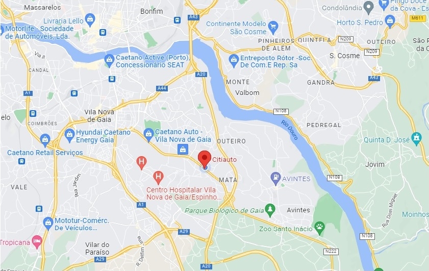 Localização Citiauto